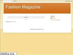 Sites similar to fashion-magzine.blogspot.com
