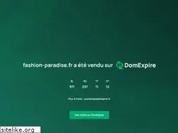 Sites similar to fashion-paradise.fr