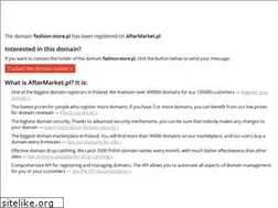 Sites similar to fashion-store.pl