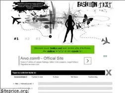 Sites similar to fashion-text.net