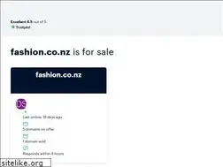 Sites similar to fashion.co.nz