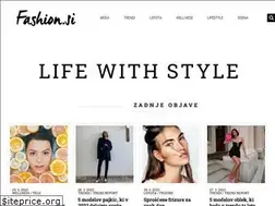 Sites similar to fashion.si