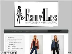 Sites similar to fashion4lessshop.com