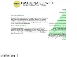 Sites similar to fashionablewebs.com
