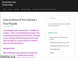 Sites similar to fashionandclothingblog.com