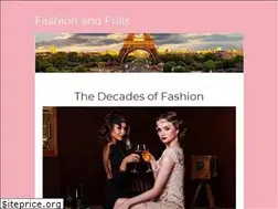 Sites similar to fashionandfrills.com