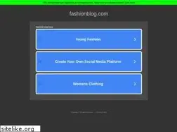 Sites similar to fashionblog.com