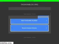 Sites similar to fashionblog.org