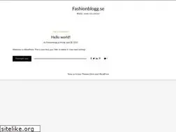 Sites similar to fashionblogg.se