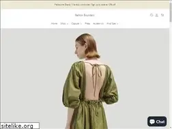 Sites similar to fashionboundary.com