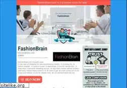 Sites similar to fashionbrain.com