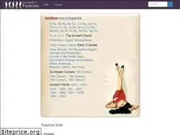 Sites similar to fashionencyclopedia.com