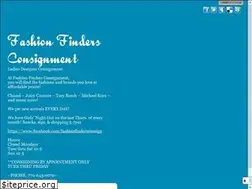 Sites similar to fashionfindersconsign.com