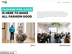 Sites similar to fashionforgood.com