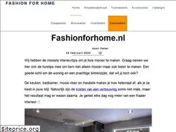 Sites similar to fashionforhome.nl