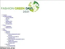 Sites similar to fashiongreendays.fr