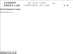 Sites similar to fashiongreenlab.fr