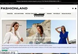 Sites similar to fashionland.lt