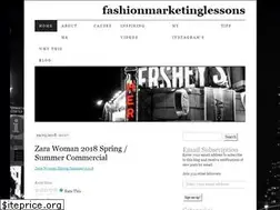 Sites similar to fashionmarketinglessons.wordpress.com