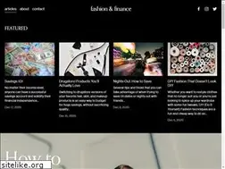 Sites similar to fashionmeetsfinance.com