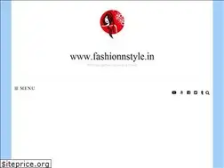 Sites similar to fashionnstyle.in