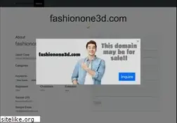 Sites similar to fashionone3d.com