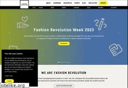 Sites similar to fashionrevolution.org