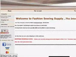Sites similar to fashionsewingsupply.com