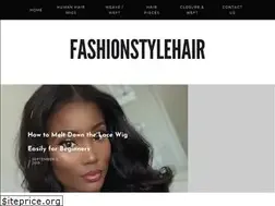 Sites similar to fashionstylehair.com