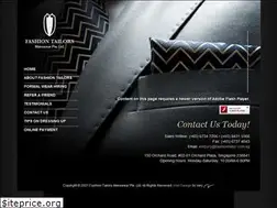 Sites similar to fashiontailor.com.sg