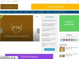 Sites similar to fashiontalkblog.com