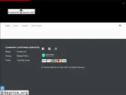 Sites similar to fashionwatchesformen.com