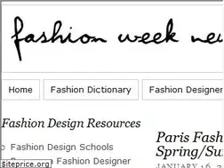 Sites similar to fashionweeknews.com