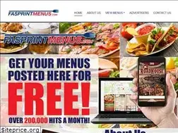 Sites similar to fasprintmenus.com
