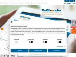 Sites similar to fassbender-gmbh.de
