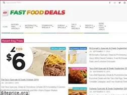 Sites similar to fast-food-deals.com