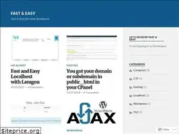Sites similar to fastandeasydevelop.wordpress.com