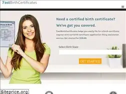 Sites similar to fastbirthcertificates.com