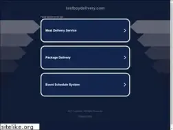 Sites similar to fastboydelivery.com