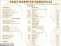 Sites similar to fastburritoyorkville.com