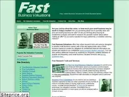 Sites similar to fastbusinessvaluations.com