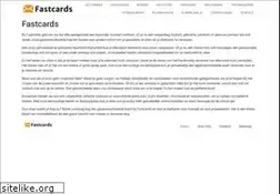 Sites similar to fastcards.nl