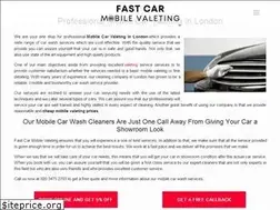 Sites similar to fastcarvaleting.co.uk