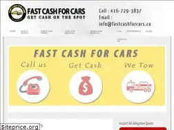 Sites similar to fastcashforcars.ca