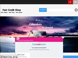 Sites similar to fastcreditshop.com