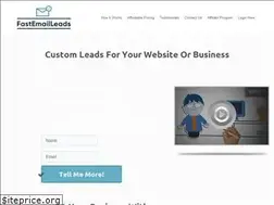 Sites similar to fastemailleads.com