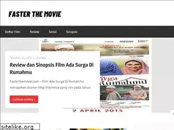 Sites similar to fasterthemovie.com