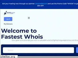 Sites similar to fastestwhois.com