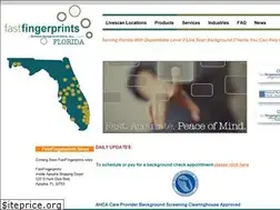 Sites similar to fastfingerprintsflorida.com