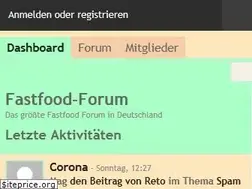Sites similar to fastfood-forum.net